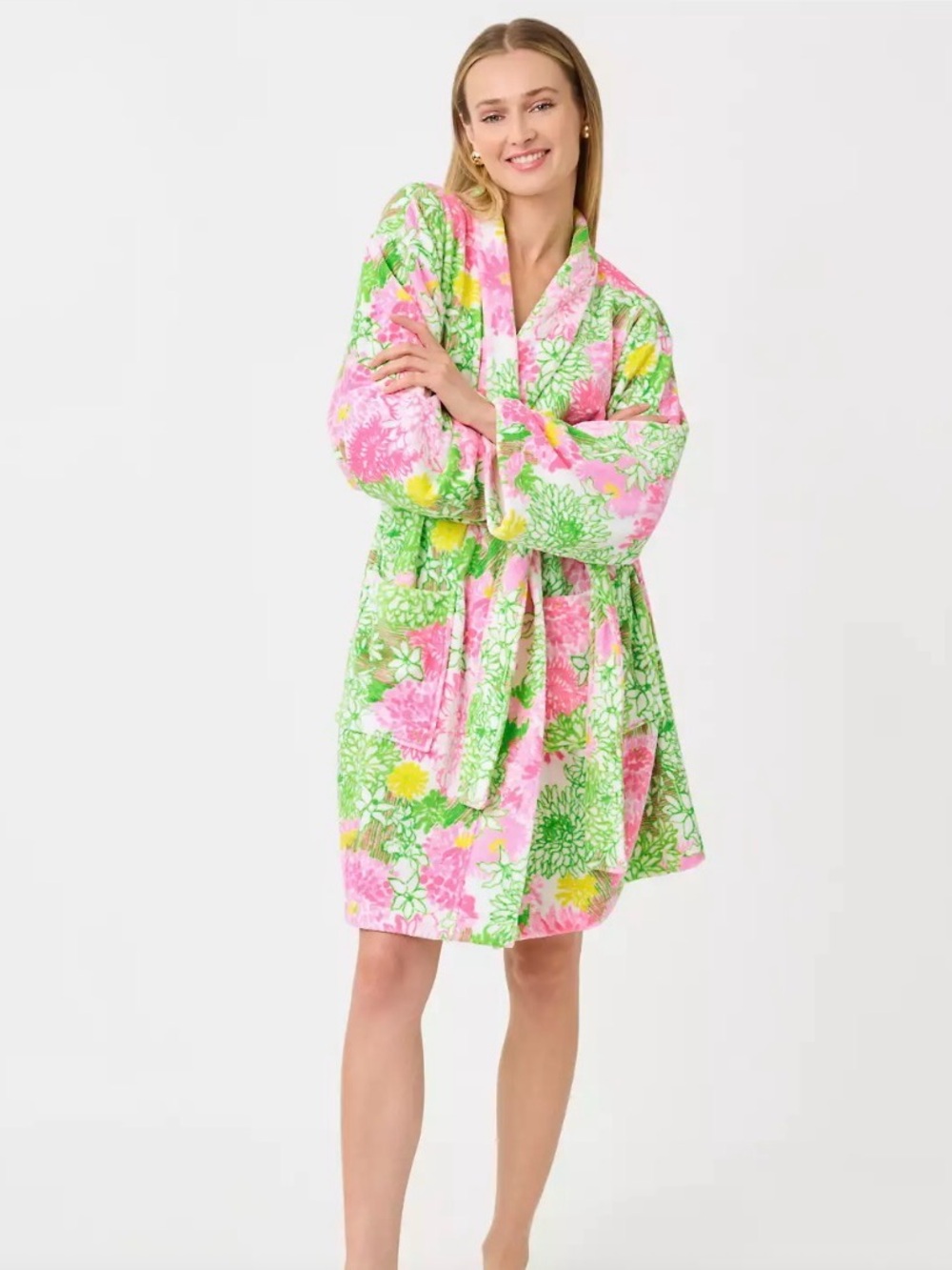Lilly Pulitzer Luxe Terry Robe - Picture 1 of 16
